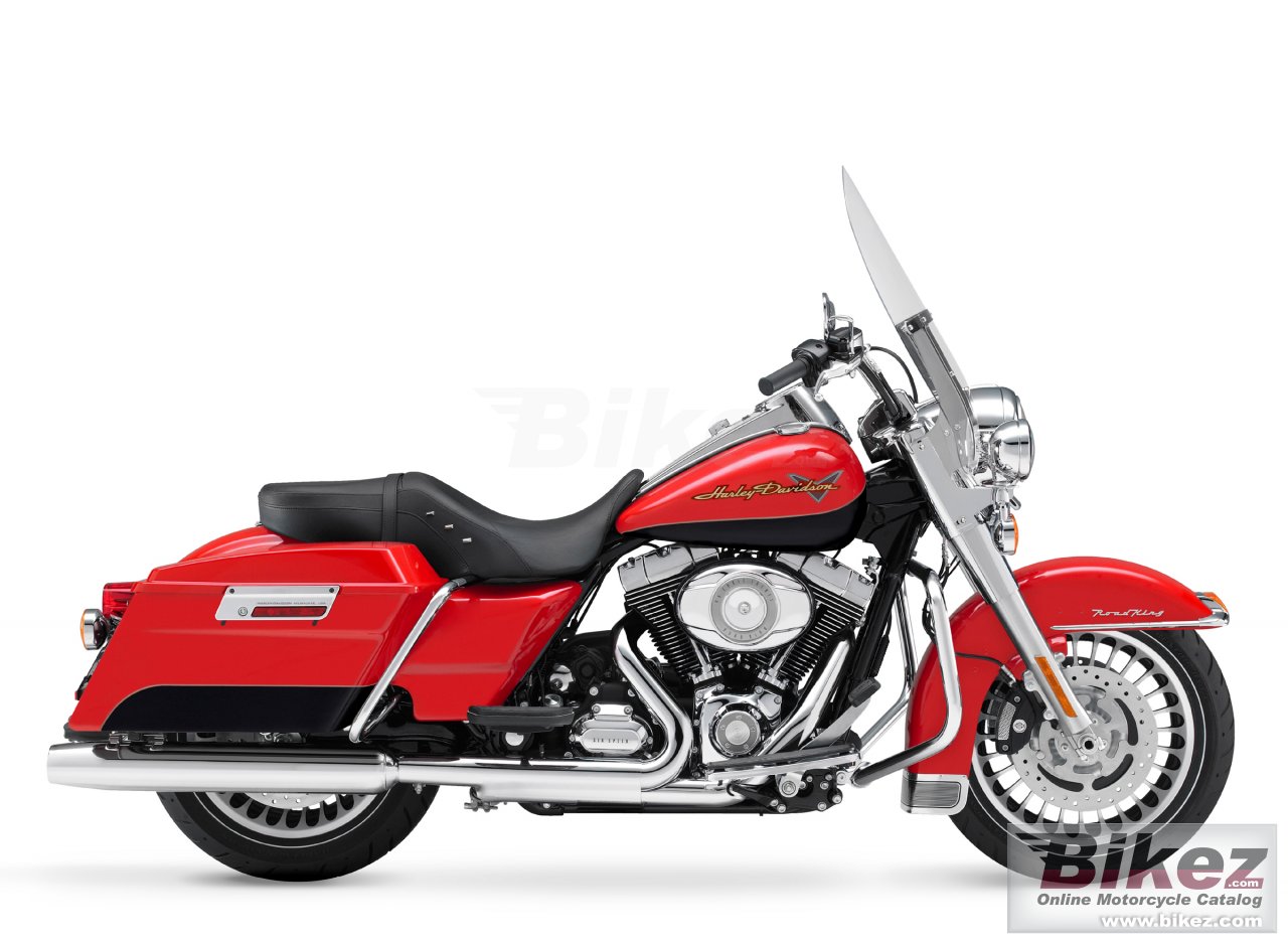 Big Harley-Davidson flhr road king picture and wallpaper from Bikez.com